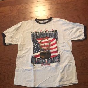 90’s Vintage Atlanta Braves shirt